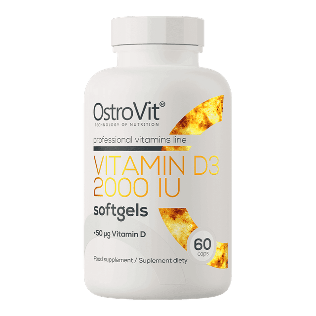 Vitamina D3 D3 2000IU 60 caps 