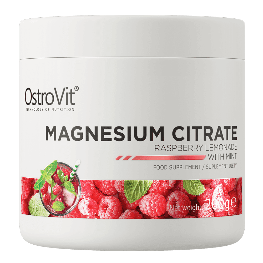 Imagine cu Magneziu citrat zmeură 200g 